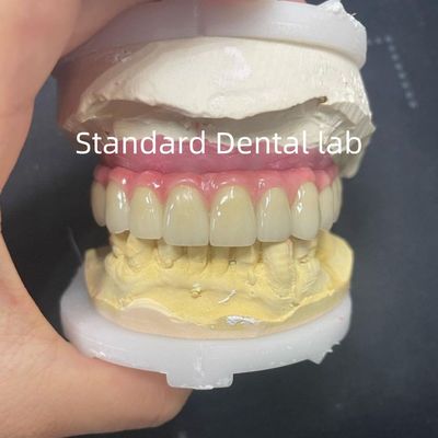 Buy Malo Bridge Hybrid Zirconia All On Four / Six Zirconia Implant Bridge TItanium Bar online manufacture