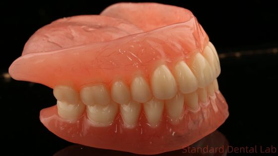 Heat Cured Ivoclar Full Acrylic Denture Dental Lab High Accuracy High Esthetic Advantage