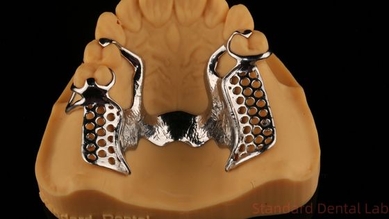 Metal Alloys Partial Cobalt Chrome Dentures Ivoclar Scheftner Comfortable China Dental Lab