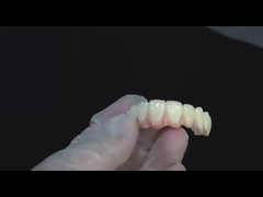 Porcelain All On Four Zirconia Bridge High Esthetics Dental Implant Bridge